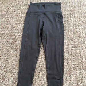 PrAna Becksa 7/8 Legging Black Heather Size Small